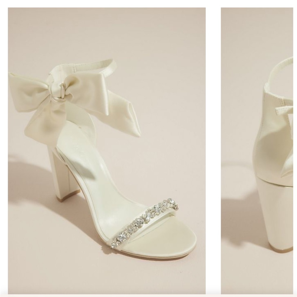 New Oleg Cassini Evening Heeled Sandals
